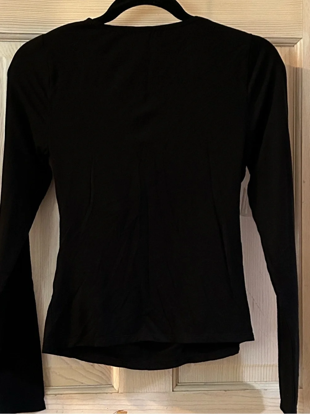 REFORMATION Aero Knit Top in Black. Women’s Medium